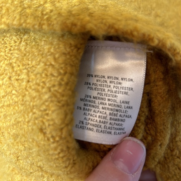 Anthropologie Wool/ Alpaca V Neck Sweater - Picture 4 of 4